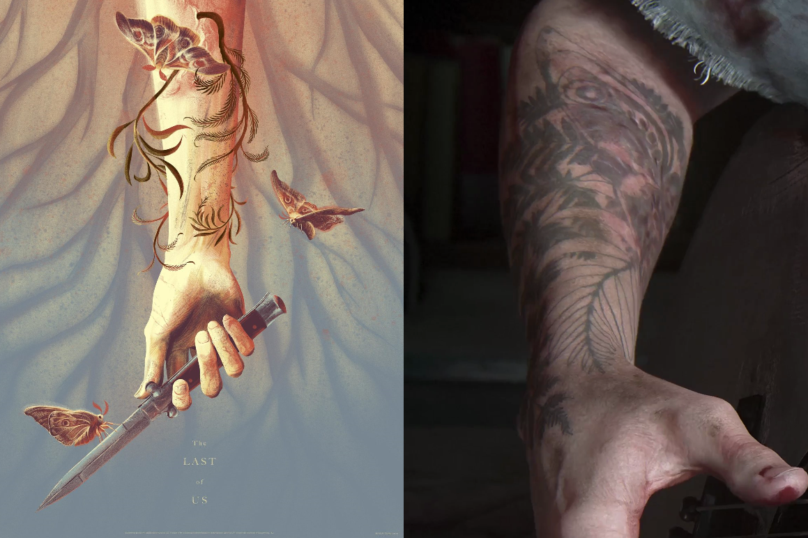 Teoria: objetivo da tatuagem de Ellie~•~