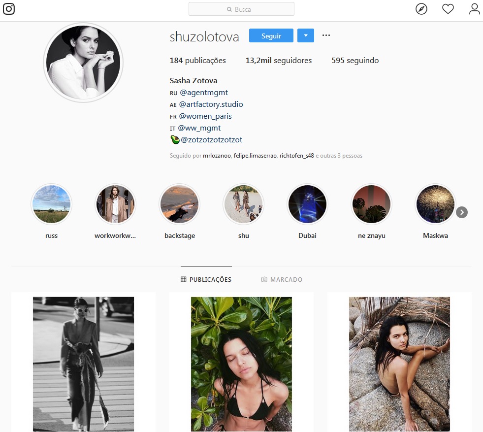 Modelo confirma no Instagram que é o novo rosto de Jill Valentine