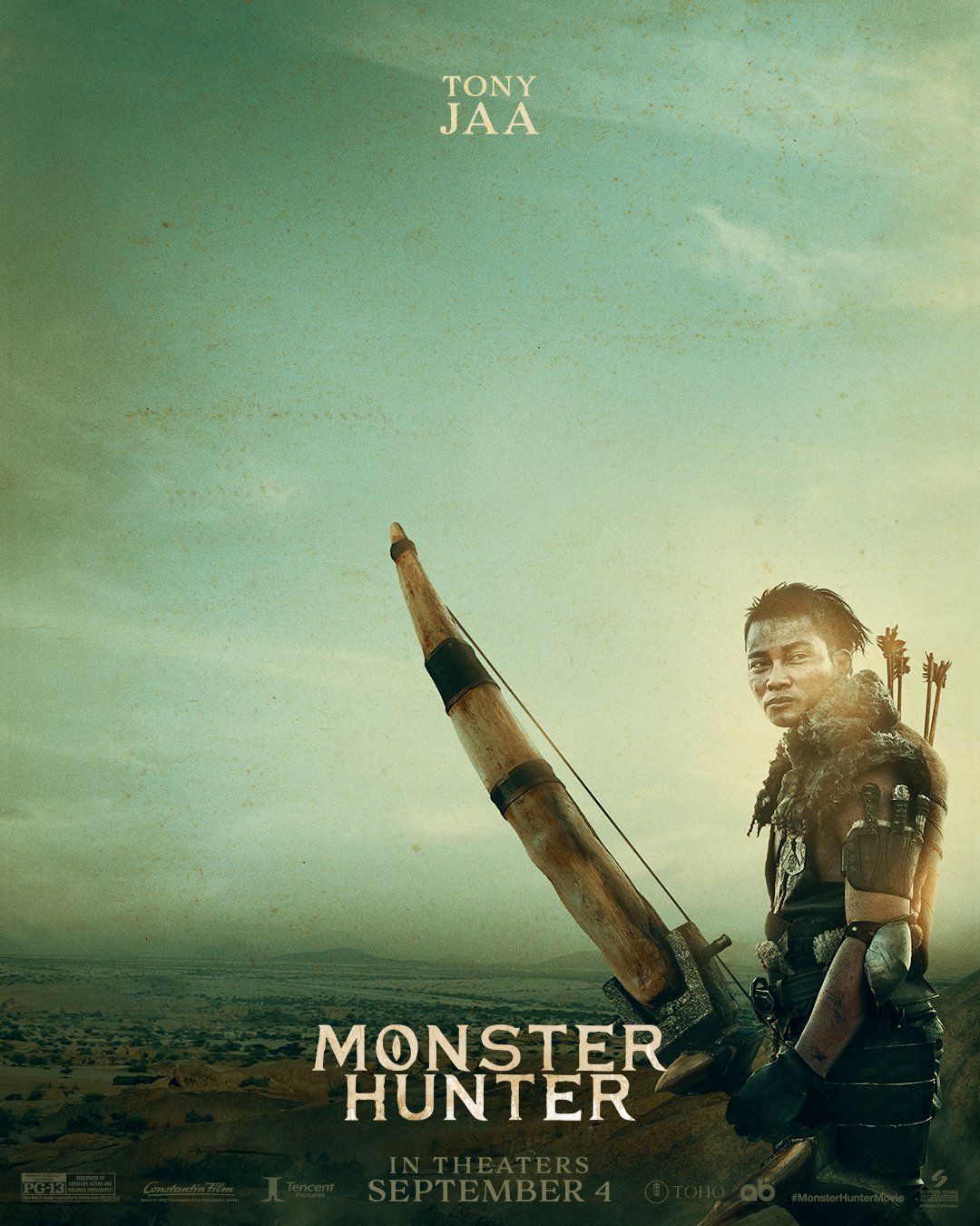 monster hunter movie poster tony jaa