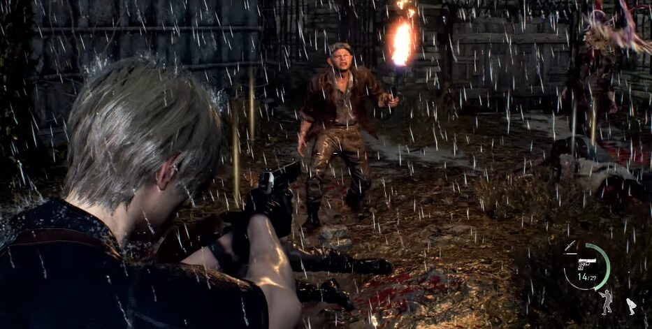 Capcom afirma que vai corrigir efeito da chuva de Resident Evil 4 Remake -  EvilHazard