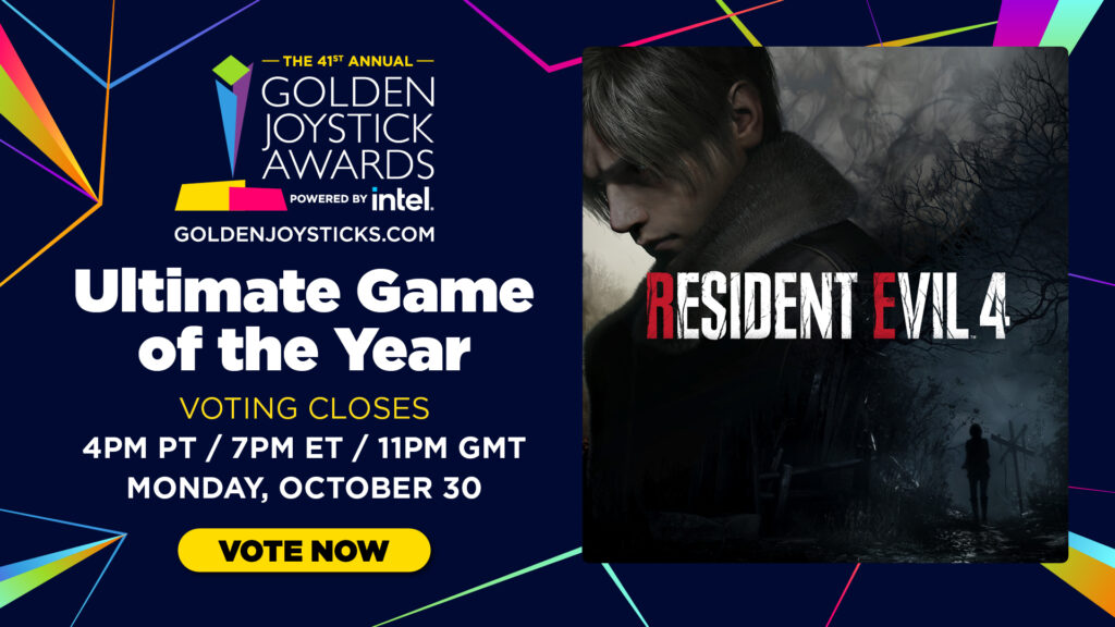 Resident Evil 7 concorre a Jogo do Ano no Golden Joystick Awards